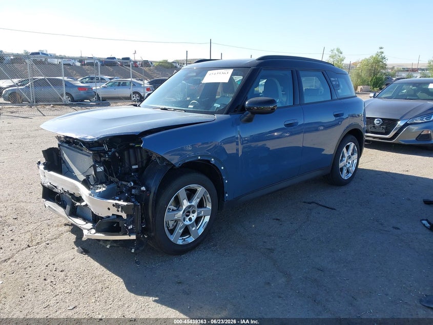 2026 Mini Countryman VIN WMZ23GA09T7V31331 IAAI salvage auction — FRONT END, Enterprise Vehicles Clear Only (New Mexico), sold $12,600 on 2026-07-15 (photo 2)