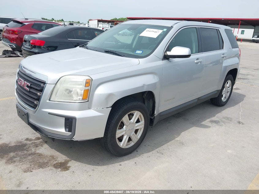 2016 Gmc Terrain VIN 2GKALMEK8G6108336 IAAI salvage auction — NORMAL WEAR, Clear (Indiana), sold $2,000 on 2026-07-09 (photo 2)