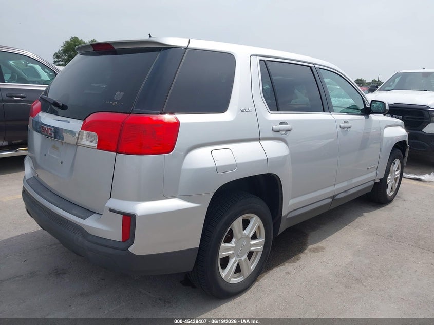 2016 Gmc Terrain VIN 2GKALMEK8G6108336 IAAI salvage auction — NORMAL WEAR, Clear (Indiana), sold $2,000 on 2026-07-09 (photo 4)