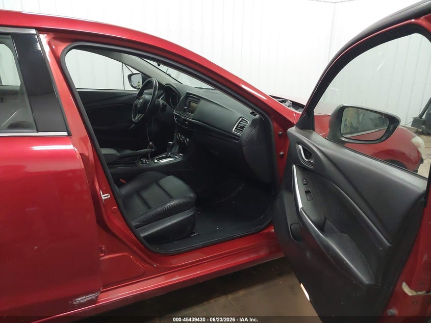 2014 Mazda 6 VIN JM1GJ1V65E1161394 IAAI salvage auction — LEFT FRONT, Regular (South Dakota), sold $700 on 2026-07-31 (photo 5)