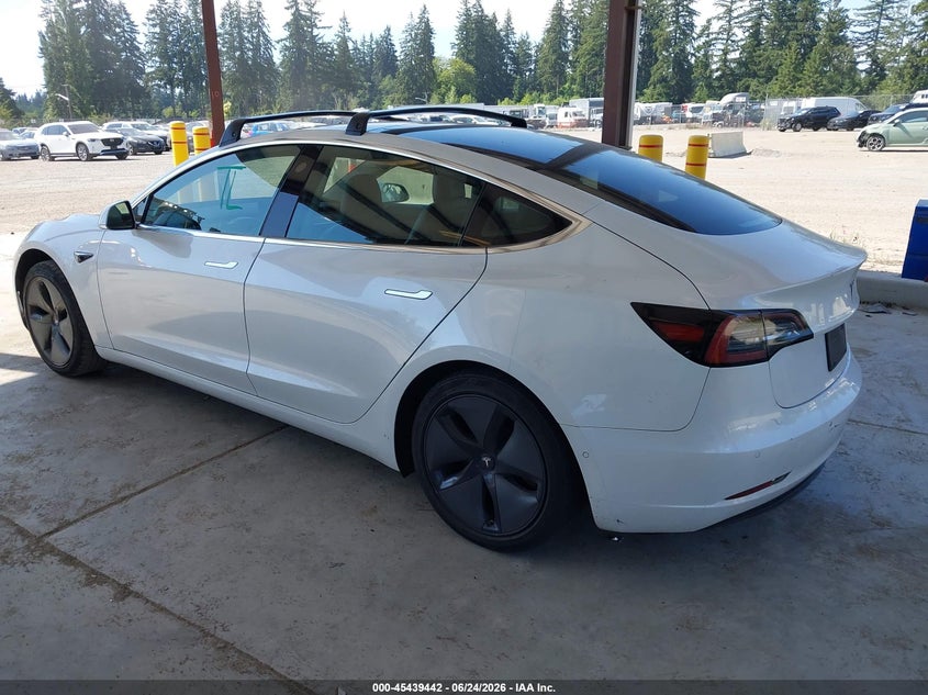 2019 Tesla Model 3 VIN 5YJ3E1EA8KF300198 IAAI salvage auction — REAR END, Bill Of Sale (Washington), sold $6,600 on 2026-07-11 (photo 3)
