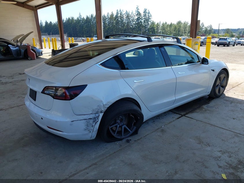 2019 Tesla Model 3 VIN 5YJ3E1EA8KF300198 IAAI salvage auction — REAR END, Bill Of Sale (Washington), sold $6,600 on 2026-07-11 (photo 4)
