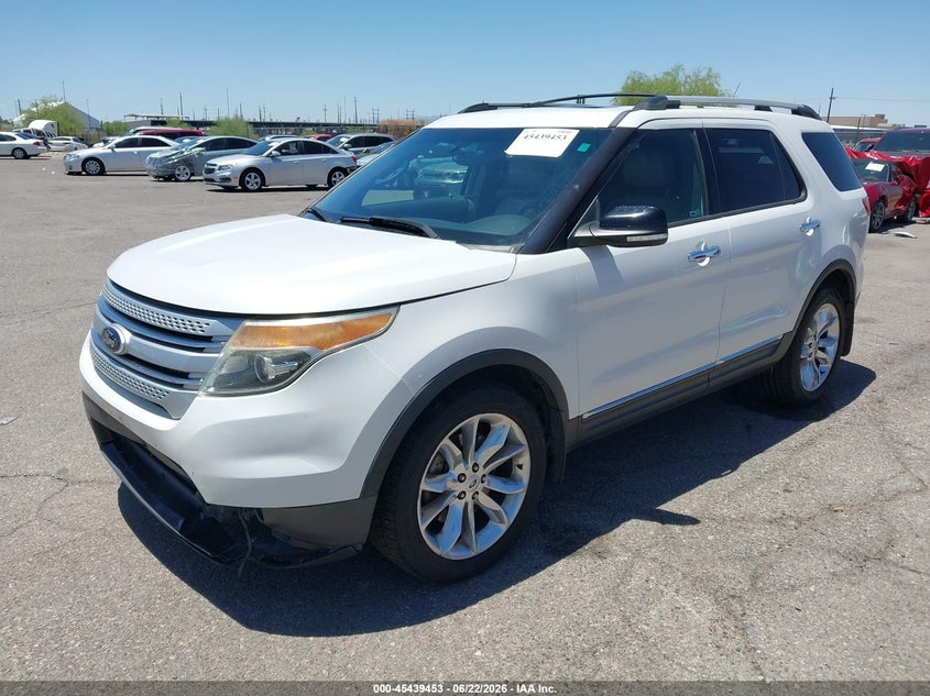 2014 Ford Explorer VIN 1FM5K8D88EGB53783 IAAI salvage auction — FRONT END, Salvage (Arizona), sold $1,900 on 2026-07-05 (photo 2)