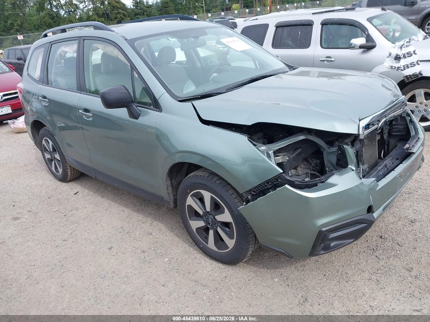 2017 Subaru Forester VIN JF2SJABC8HH585122 IAAI salvage auction — RIGHT FRONT, Bill Of Sale (Washington), sold $950 on 2026-07-15 (photo 1)