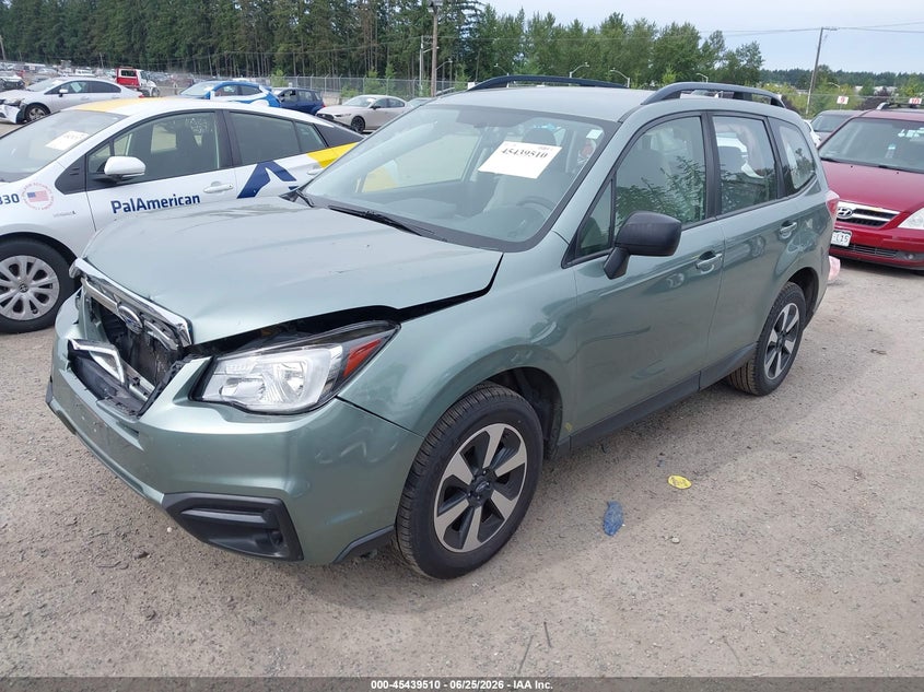 2017 Subaru Forester VIN JF2SJABC8HH585122 IAAI salvage auction — RIGHT FRONT, Bill Of Sale (Washington), sold $950 on 2026-07-15 (photo 2)