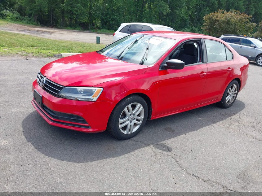 2015 Volkswagen Jetta VIN 3VW2K7AJ9FM252433 IAAI salvage auction — NORMAL WEAR, Clear (Connecticut), sold $675 on 2026-07-26 (photo 2)