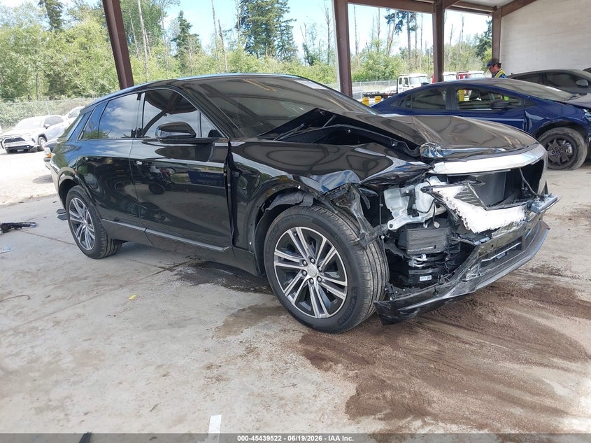 2024 Cadillac Lyriq VIN 1GYKPPRL3RZ123711 IAAI salvage auction — FRONT END, Bill Of Sale (Washington), sold $13,300 on 2026-07-04 (photo 1)