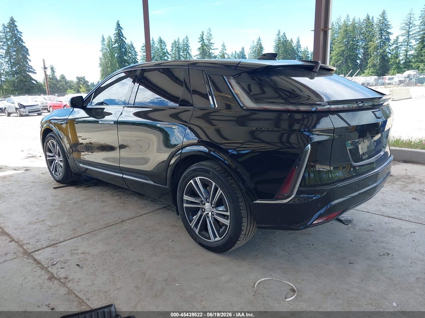 2024 Cadillac Lyriq VIN 1GYKPPRL3RZ123711 IAAI salvage auction — FRONT END, Bill Of Sale (Washington), sold $13,300 on 2026-07-04 (photo 3)
