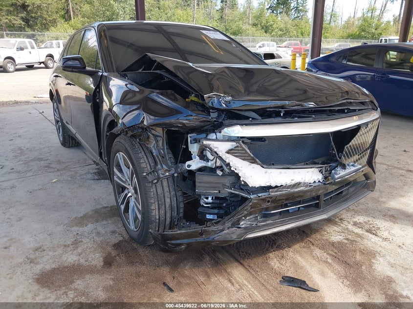 2024 Cadillac Lyriq VIN 1GYKPPRL3RZ123711 IAAI salvage auction — FRONT END, Bill Of Sale (Washington), sold $13,300 on 2026-07-04 (photo 6)