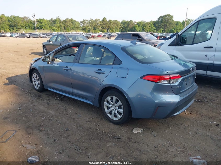 2020 Toyota Corolla VIN JTDEPRAE0LJ093844 IAAI salvage auction — FRONT END, Mv-907A (New York), sold $4,800 on 2026-07-14 (photo 3)