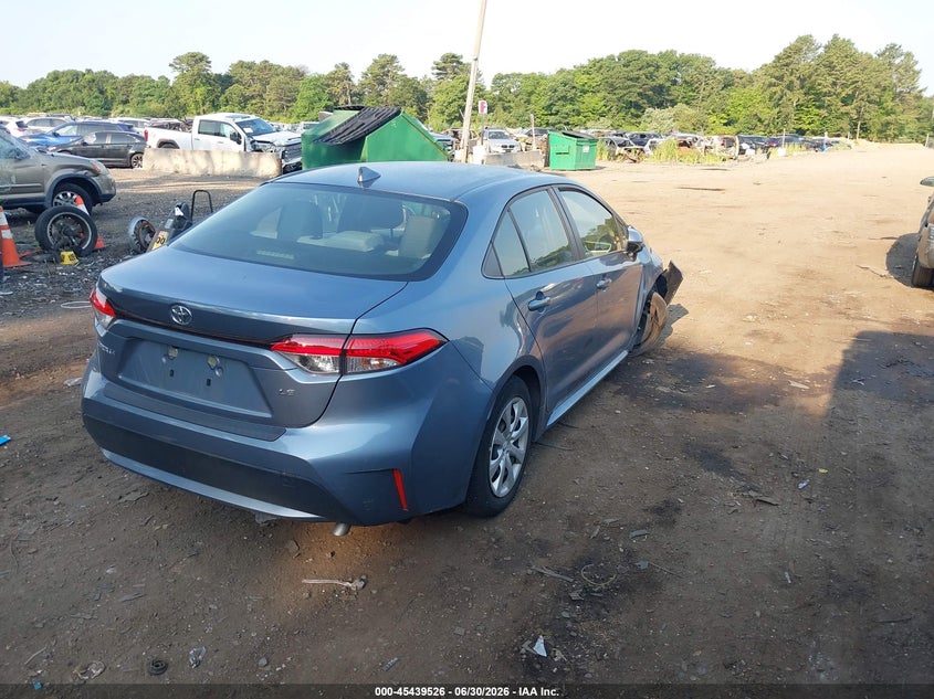 2020 Toyota Corolla VIN JTDEPRAE0LJ093844 IAAI salvage auction — FRONT END, Mv-907A (New York), sold $4,800 on 2026-07-14 (photo 4)