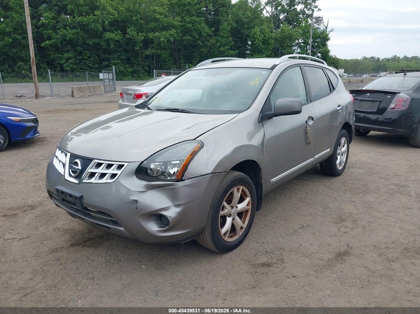 2011 Nissan Rogue VIN JN8AS5MVXBW689535 IAAI salvage auction — NORMAL WEAR, Clear (District Of Columbia), sold $650 on 2026-07-15 (photo 2)