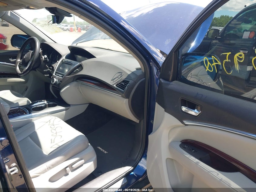 2016 Acura Mdx VIN 5FRYD4H47GB001193 IAAI salvage auction — NORMAL WEAR, Clear (Indiana), sold $2,575 on 2026-07-12 (photo 5)