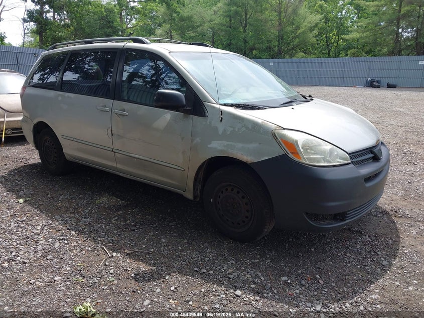 2005 Toyota Sienna VIN 5TDZA23C35S347235 IAAI salvage auction — SIDE, Clear (New Jersey), sold $625 on 2026-07-15 (photo 1)