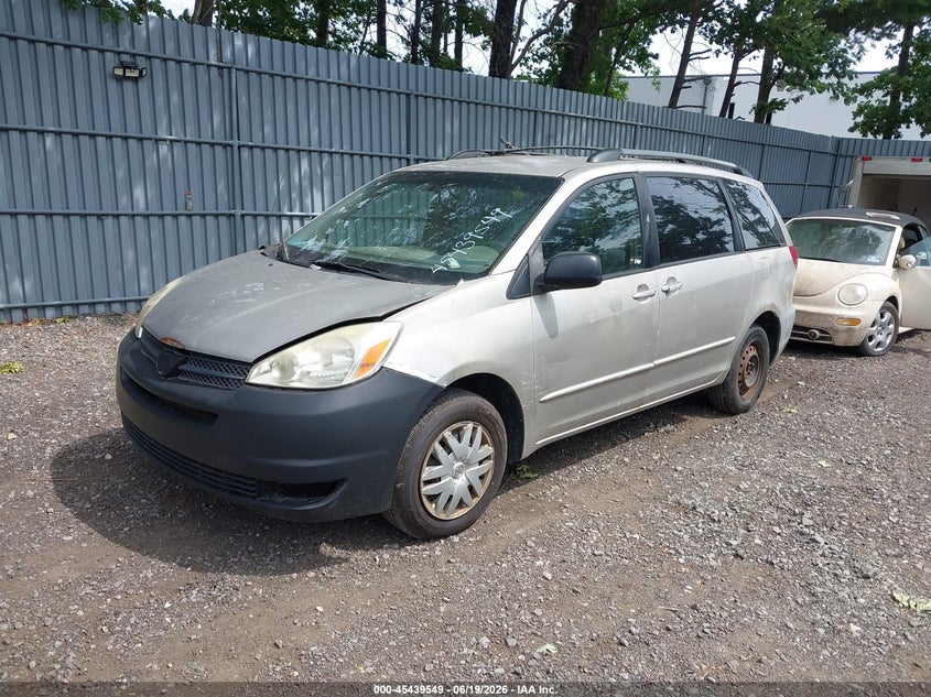2005 Toyota Sienna VIN 5TDZA23C35S347235 IAAI salvage auction — SIDE, Clear (New Jersey), sold $625 on 2026-07-15 (photo 2)