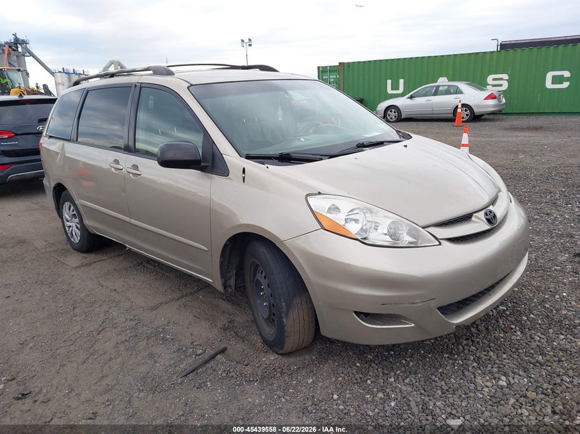 2008 Toyota Sienna VIN 5TDZK23C98S173642 IAAI salvage auction — NORMAL WEAR, Clear (New York), sold $725 on 2026-07-14 (photo 1)