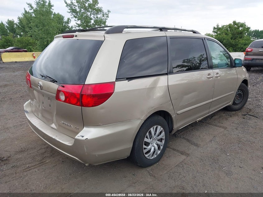 2008 Toyota Sienna VIN 5TDZK23C98S173642 IAAI salvage auction — NORMAL WEAR, Clear (New York), sold $725 on 2026-07-14 (photo 4)
