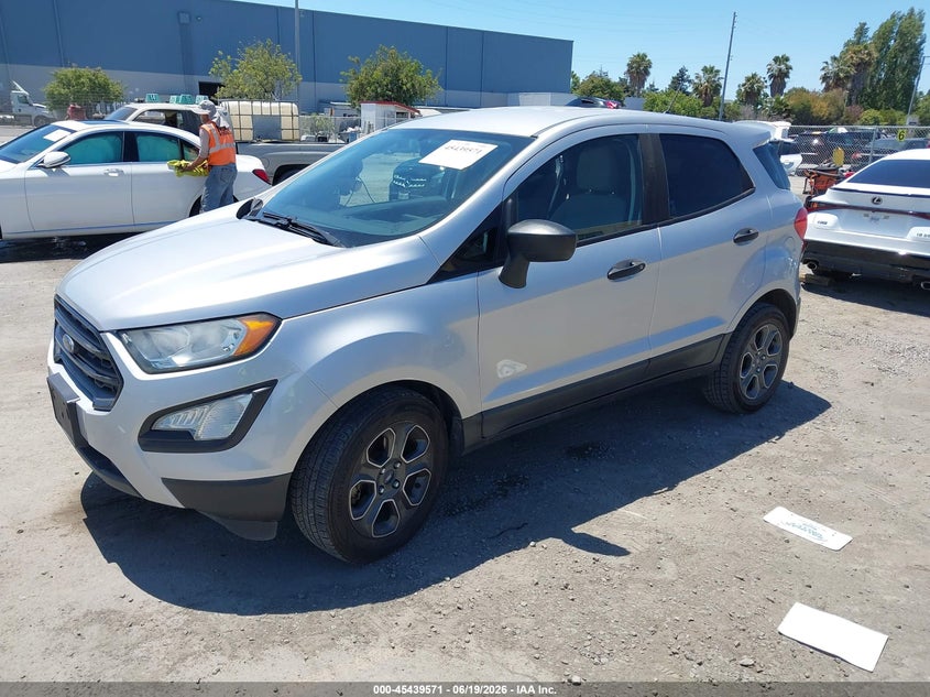 2018 Ford Ecosport VIN MAJ3P1RE7JC183481 IAAI salvage auction — SIDE, Salvage Title, sold $1,400 on 2026-07-27 (photo 2)