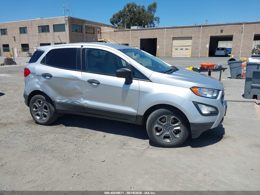 2018 Ford Ecosport VIN MAJ3P1RE7JC183481 IAAI salvage auction — SIDE, Salvage Title, sold $1,400 on 2026-07-27 (photo 6)