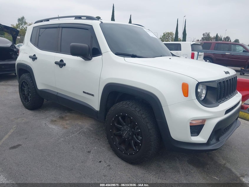 2020 Jeep Renegade VIN ZACNJBA17LPK96376 IAAI salvage auction — SIDE, Salvage Title, sold $3,650 on 2026-08-05 (photo 1)