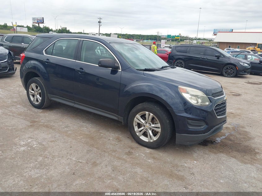 2017 Chevrolet Equinox VIN 2GNALBEK5H1533325 IAAI salvage auction — NORMAL WEAR, Clear - Public Restricted (Oklahoma), sold $1,100 on 2026-07-17 (photo 1)