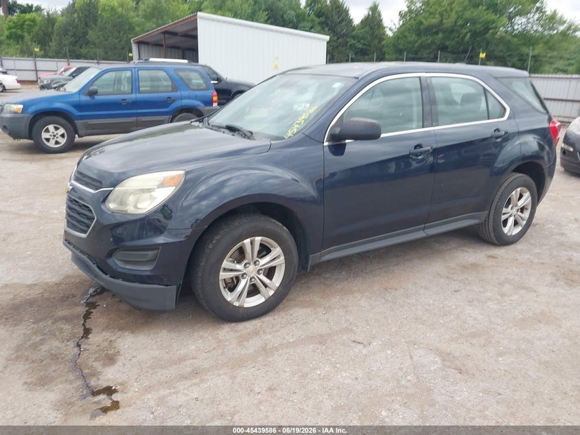 2017 Chevrolet Equinox VIN 2GNALBEK5H1533325 IAAI salvage auction — NORMAL WEAR, Clear - Public Restricted (Oklahoma), sold $1,100 on 2026-07-17 (photo 2)