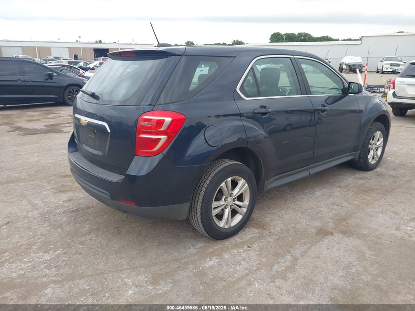 2017 Chevrolet Equinox VIN 2GNALBEK5H1533325 IAAI salvage auction — NORMAL WEAR, Clear - Public Restricted (Oklahoma), sold $1,100 on 2026-07-17 (photo 4)