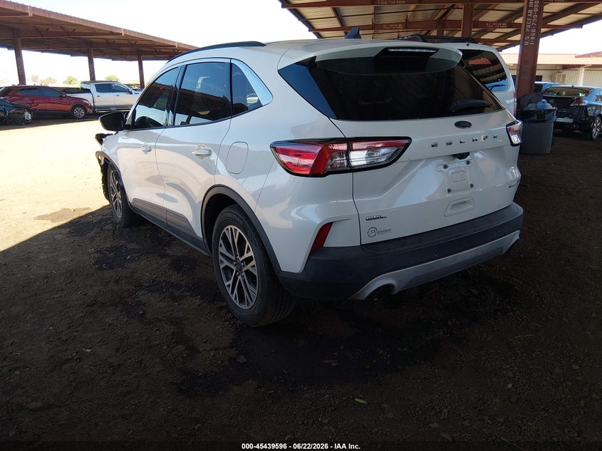 2020 Ford Escape VIN 1FMCU0H68LUB19725 IAAI salvage auction — LEFT FRONT, Salvage (Arizona), sold $2,650 on 2026-07-28 (photo 3)