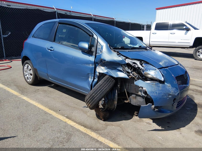 2007 Toyota Yaris VIN JTDJT923875107768 IAAI salvage auction — RIGHT SIDE, Salvage (South Carolina), sold $450 on 2026-07-22 (photo 1)
