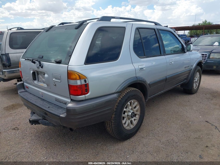 2000 Honda Passport VIN 4S6DM58W4Y4407628 IAAI salvage auction — NORMAL WEAR, Restored (Arizona), sold $250 on 2026-07-09 (photo 4)