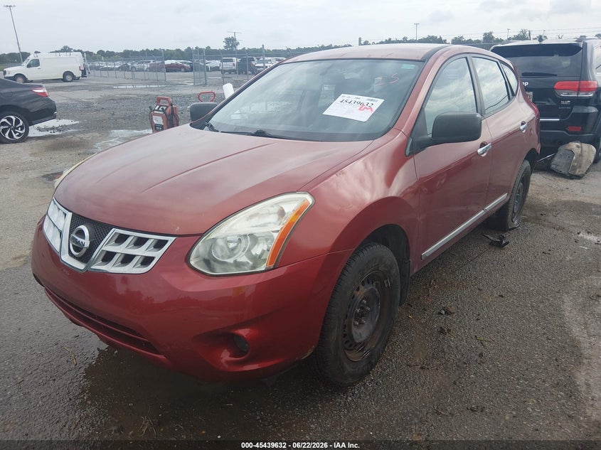 2012 Nissan Rogue VIN JN8AS5MT7CW303072 IAAI salvage auction — REAR END, Salvage Title, sold $25 on 2026-07-28 (photo 2)