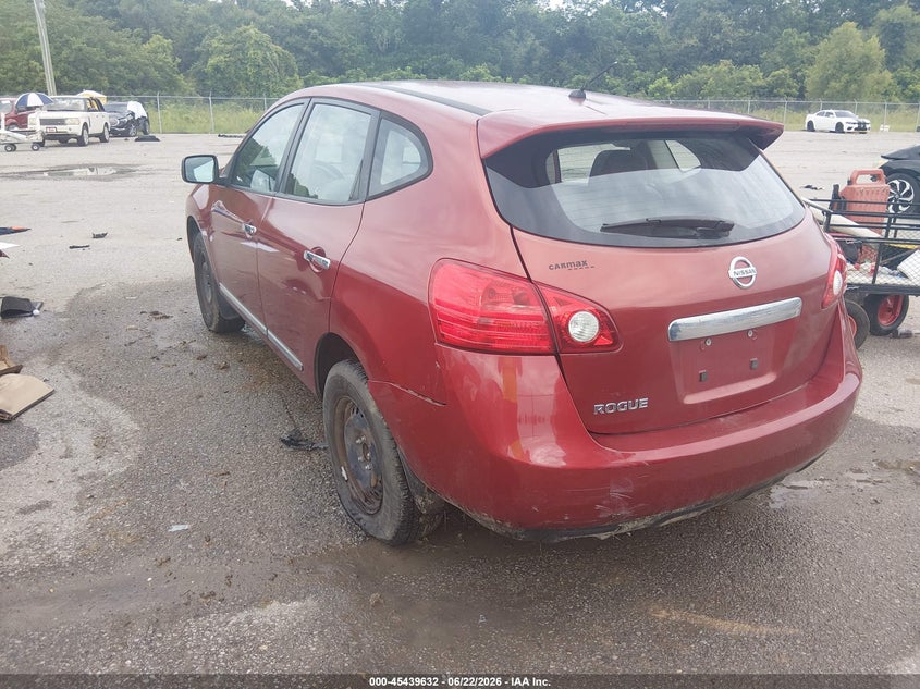 2012 Nissan Rogue VIN JN8AS5MT7CW303072 IAAI salvage auction — REAR END, Salvage Title, sold $25 on 2026-07-28 (photo 3)