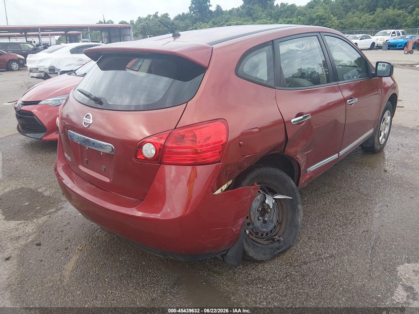 2012 Nissan Rogue VIN JN8AS5MT7CW303072 IAAI salvage auction — REAR END, Salvage Title, sold $25 on 2026-07-28 (photo 4)