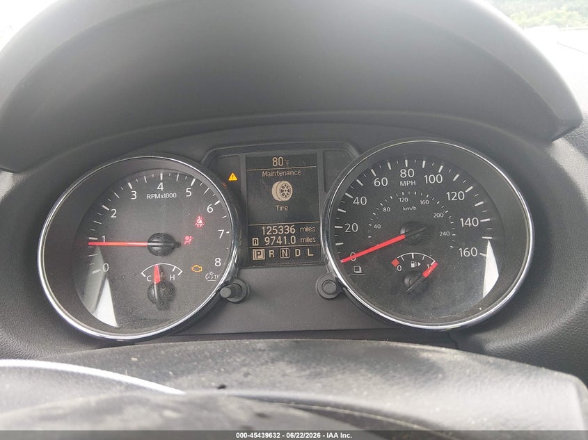 2012 Nissan Rogue VIN JN8AS5MT7CW303072 IAAI salvage auction — REAR END, Salvage Title, sold $25 on 2026-07-28 (photo 7)