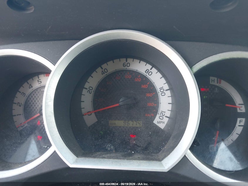 2012 Toyota Tacoma VIN 5TFTX4CN5CX017301 IAAI salvage auction — NORMAL WEAR, Clear (Alabama), sold $3,875 on 2026-07-29 (photo 7)
