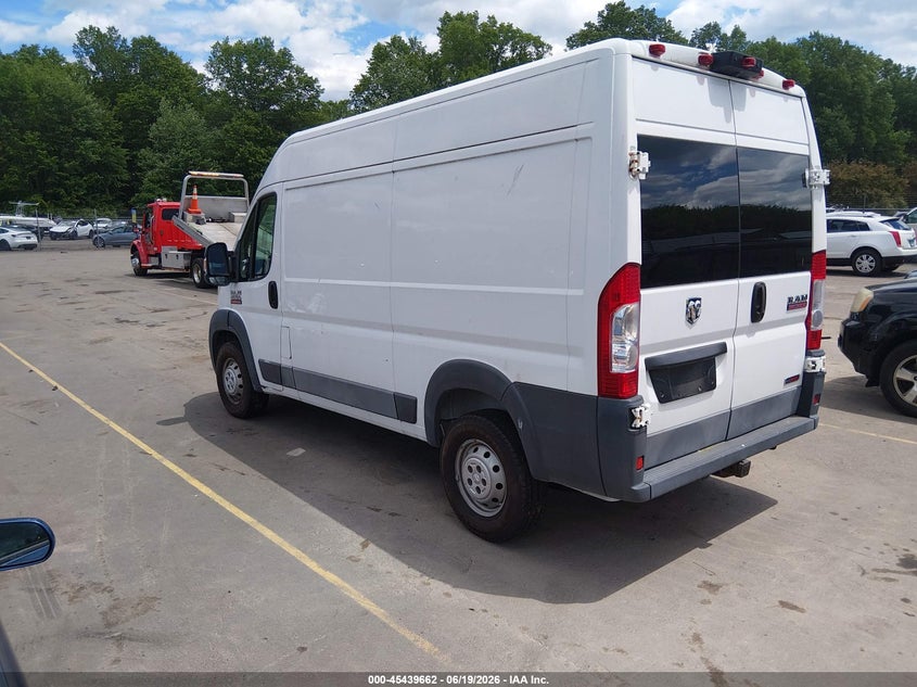 2015 Ram Promaster 2500 VIN 3C6TRVCD5FE509734 IAAI salvage auction — NORMAL WEAR, Clear (Connecticut), sold $3,250 on 2026-07-09 (photo 3)