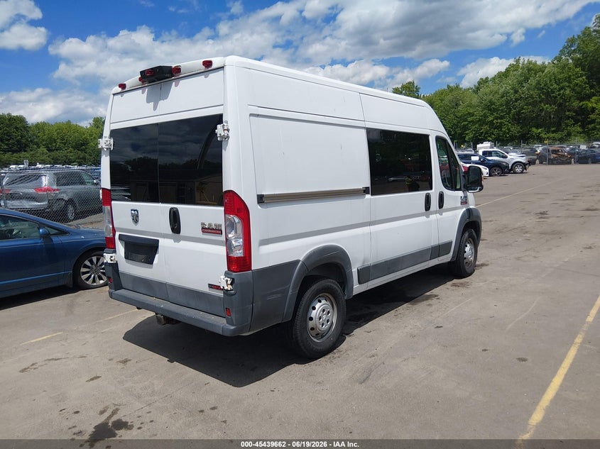 2015 Ram Promaster 2500 VIN 3C6TRVCD5FE509734 IAAI salvage auction — NORMAL WEAR, Clear (Connecticut), sold $3,250 on 2026-07-09 (photo 4)