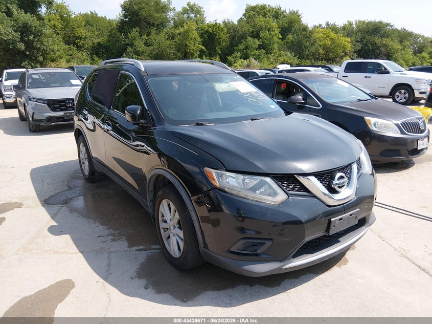 2016 Nissan Rogue VIN JN8AT2MT9GW008573 IAAI salvage auction — NORMAL WEAR, Original (Texas), sold $1,600 on 2026-07-20 (photo 1)