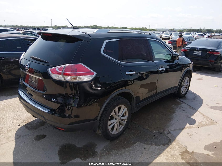 2016 Nissan Rogue VIN JN8AT2MT9GW008573 IAAI salvage auction — NORMAL WEAR, Original (Texas), sold $1,600 on 2026-07-20 (photo 4)