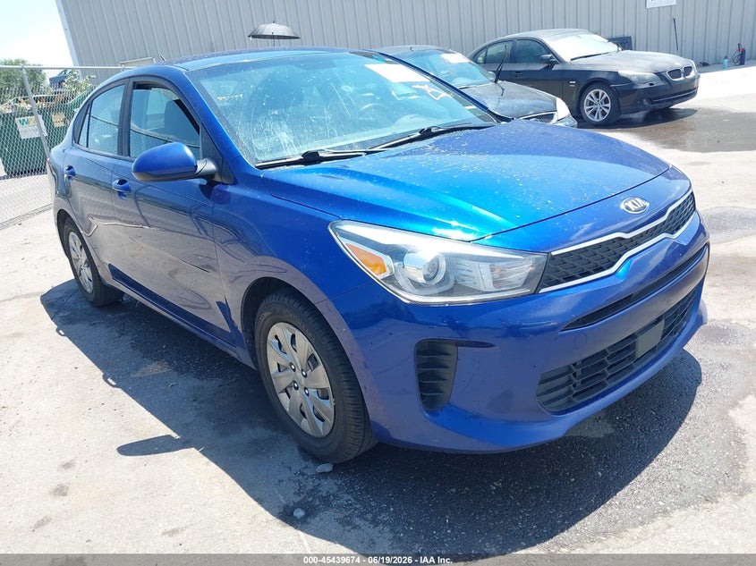 2019 Kia Rio VIN 3KPA24AB2KE178640 IAAI salvage auction — NORMAL WEAR, Clear (Utah), sold $2,550 on 2026-07-09 (photo 1)