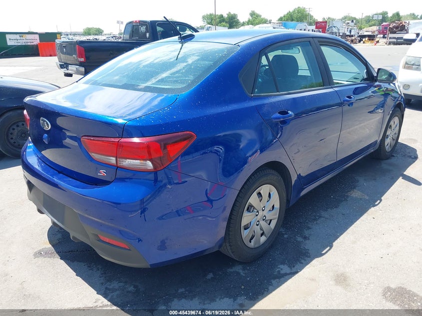 2019 Kia Rio VIN 3KPA24AB2KE178640 IAAI salvage auction — NORMAL WEAR, Clear (Utah), sold $2,550 on 2026-07-09 (photo 4)