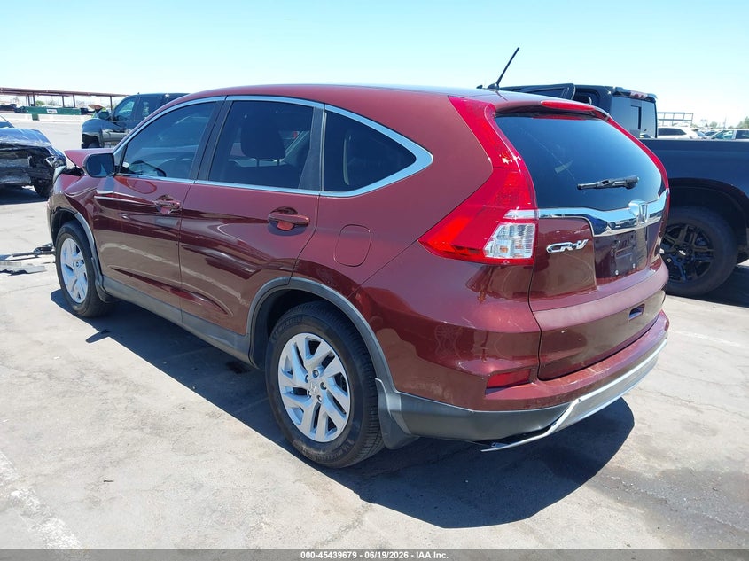 2015 Honda Cr-v VIN 3CZRM3H59FG705116 IAAI salvage auction — FRONT END, Salvage Title, sold $25 on 2026-07-11 (photo 3)