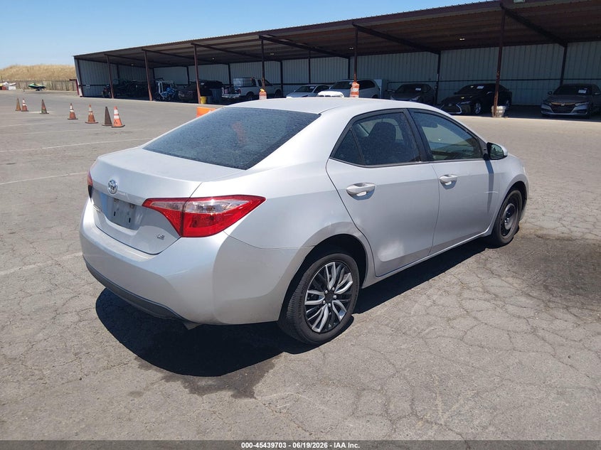 2017 Toyota Corolla VIN 5YFBURHE8HP601367 IAAI salvage auction — SIDE, Salvage (California), sold $3,150 on 2026-07-29 (photo 4)
