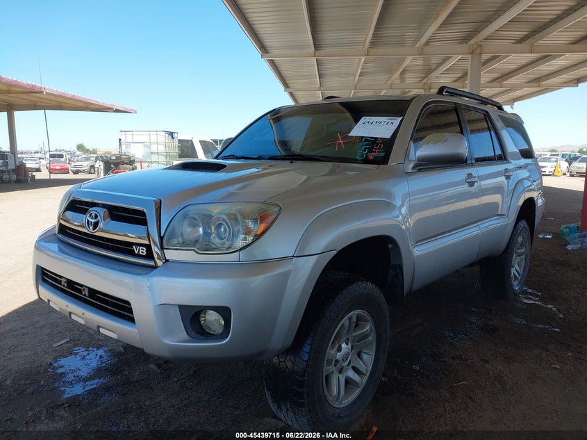 2006 Toyota 4runner VIN JTEZT14R060024977 IAAI salvage auction — NORMAL WEAR, Clear (Arizona), sold $1,250 on 2026-07-07 (photo 2)