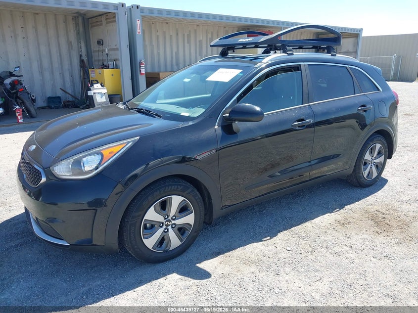 2018 Kia Niro VIN KNDCB3LC6J5156725 IAAI salvage auction — RIGHT SIDE, Salvage (California), sold $2,575 on 2026-07-16 (photo 2)