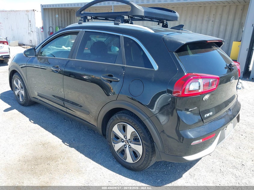 2018 Kia Niro VIN KNDCB3LC6J5156725 IAAI salvage auction — RIGHT SIDE, Salvage (California), sold $2,575 on 2026-07-16 (photo 3)