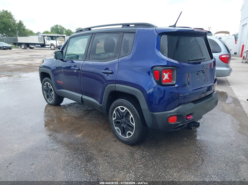 2017 Jeep Renegade VIN ZACCJBCBXHPE50201 IAAI salvage auction — NORMAL WEAR, Clear (Florida), sold $2,950 on 2026-08-05 (photo 3)