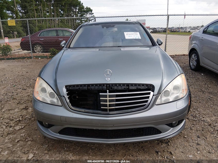 2007 Mercedes-benz S class VIN WDDNG71X37A084976 IAAI salvage auction — NORMAL WEAR, Clear (Alabama), sold $575 on 2026-07-27 (photo 6)