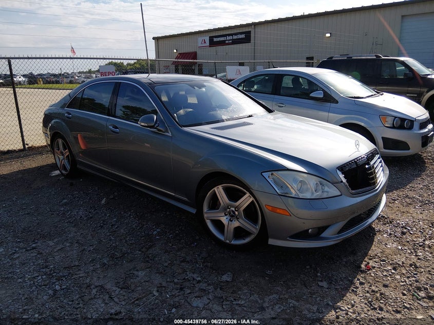 2007 Mercedes-benz S class VIN WDDNG71X37A084976 IAAI salvage auction — NORMAL WEAR, Clear (Alabama), sold $575 on 2026-07-27 (photo 1)