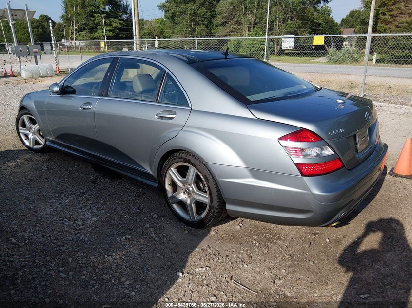 2007 Mercedes-benz S class VIN WDDNG71X37A084976 IAAI salvage auction — NORMAL WEAR, Clear (Alabama), sold $575 on 2026-07-27 (photo 3)